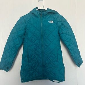 The North Face Girls Teal Blue Thermoball Eco Parka Size 10/M